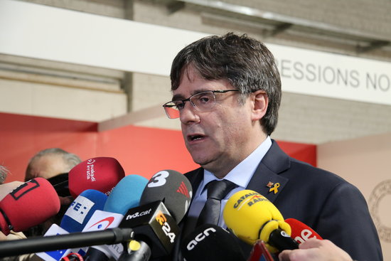 Former Catalan president Carles Puigdemont (by ACN)